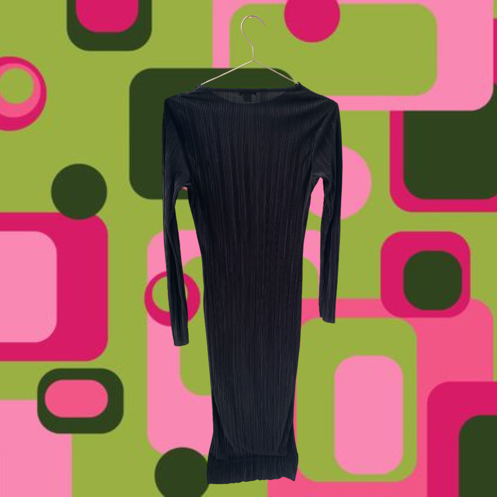 Black Glamorous Sheer Maxi Dress